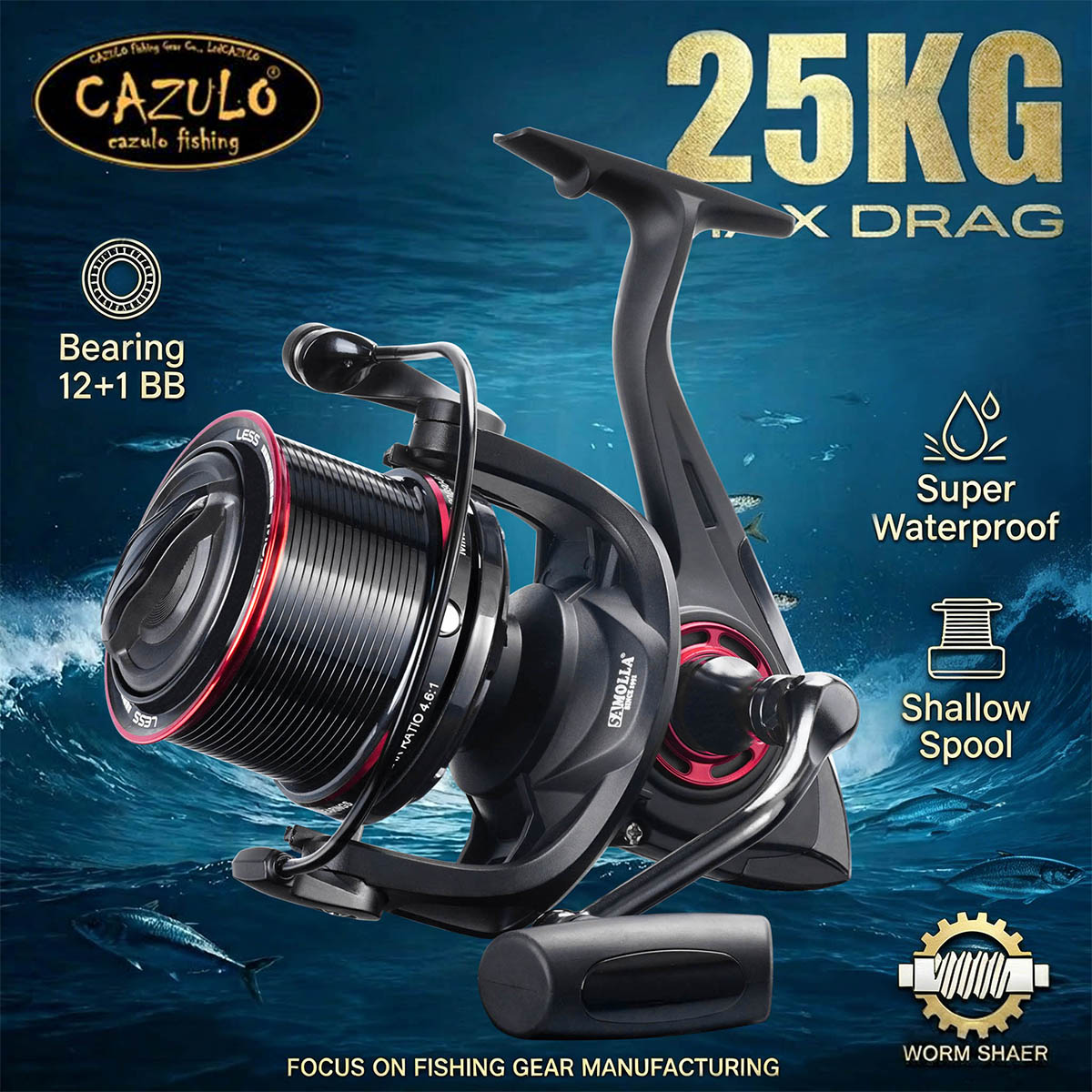 CAZULO Kołowrotek spinningowy  – Daiwa Reel Bg recenzja i cena